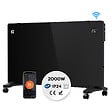CIARRA - Convecteur Radiateur Electrique Connecté 2000W Mural ou Mobile IP24 Programmable CIARRA CBHX20-B - vignette