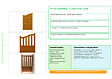 GD MENUISERIES - Portillon bois plein Méranti 1 m – Hauteur 1,60 à 1,80 m – Sans quincaillerie - vignette