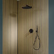 VILLEROY ET BOCH - Mitigeur mécanique encastré avec inverseur  Loop & Friends Noir mat - vignette