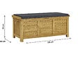 HABITAT ET JARDIN - Coffre de jardin "Gana" en bois - 125 x 60 x 55 cm - Marron - vignette