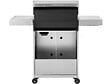 HABITAT ET JARDIN - Barbecue gaz en inox avec 5 brûleurs dont 1 latéral "Brazzo" - 118 x 57 x 104 cm - Gris clair - vignette