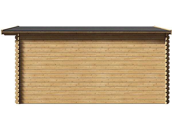 HABITAT ET JARDIN - Abri de jardin bois "Belval" - 18,75 m² - 28 mm - large