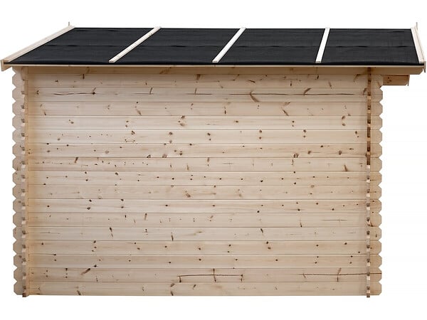 HABITAT ET JARDIN - Abri de jardin en bois 14m² "Oz" - 388 x 298 x 225 cm - 28 mm - large