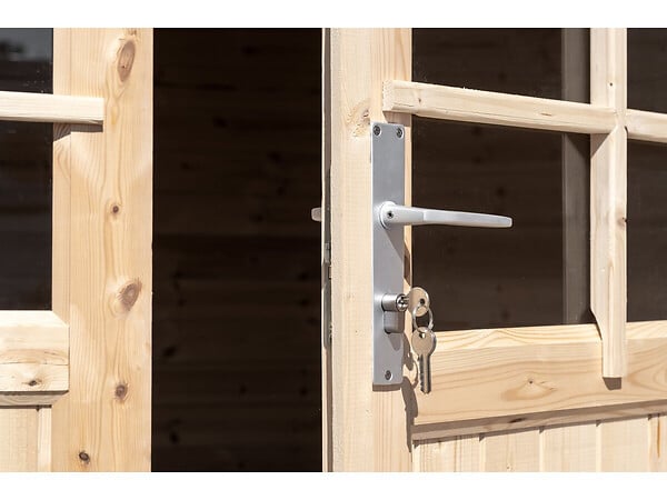 HABITAT ET JARDIN - Abri de jardin bois "Alex" - 20.20 m² - 4.80 x 4.00 x 2.39 m - 28 mm - large