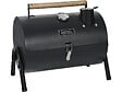 HABITAT ET JARDIN - Barbecue charbon de bois portable "Captain" - 42 x 27 x 43 cm - Noir - vignette