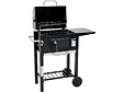 HABITAT ET JARDIN - Barbecue charbon de bois "Vicomte" - 92.5 x 46 x 123 cm - vignette