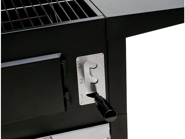 HABITAT ET JARDIN - Barbecue charbon de bois "Vicomte" - 92.5 x 46 x 123 cm - large