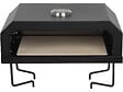 HABITAT ET JARDIN - Four à pizza pour barbecue "Pizzello" - 40 x 35 x 28 cm - Noir - vignette