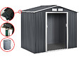 HABITAT ET JARDIN - Gouttière pour abri de jardin en métal et garage de 13 à 18.5m2 - vignette