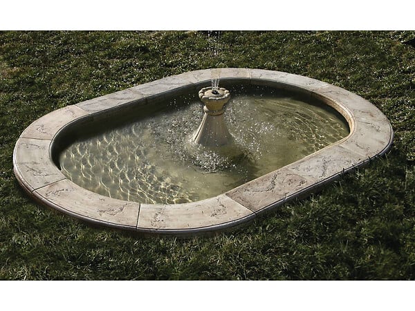 HABITAT ET JARDIN - Bassin ovale "Roman" - 270 x 170 cm - large