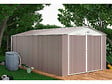HABITAT ET JARDIN - Garage métal "Nevada" - 18,56m² avec gouttière et récupérateur d'eau - vignette
