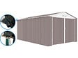 HABITAT ET JARDIN - Garage métal "Nevada" - 18,56m² avec gouttière - vignette