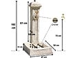 HABITAT ET JARDIN - Fontaine "Longchamp" - 0.50 x 0.47 x 1.03 m - vignette