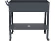 HABITAT ET JARDIN - Table de rempotage "Hibiscus" - 82 x 43 x 83 cm - Anthracite - vignette
