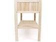 HABITAT ET JARDIN - Carré potager en bois sur pieds "Magnolia" - 115 x 57 x 90 cm - Beige - vignette