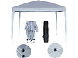 HABITAT ET JARDIN - Tonnelle de jardin pliante "Svetlana 3" - 9 m² - 3 x 3 m - Blanc - vignette