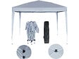 HABITAT ET JARDIN - Tonnelle de jardin pliante "Svetlana 4" - 12 m² - 3 x 4 m - Blanc - vignette