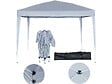 HABITAT ET JARDIN - Tonnelle de jardin pliante "Svetlana 4" - 12 m² - 3 x 4 m - Blanc - vignette