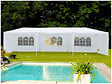 HABITAT ET JARDIN - Tente de réception "Carolina" en polyéthylène - 3 x 9 m - vignette