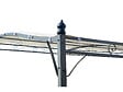 HABITAT ET JARDIN - Pergola inclinée en métal - 3 x 2,5 m - Beige - vignette
