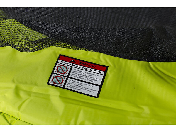 HABITAT ET JARDIN - Mini trampoline "Mini Yoopi" - 1.40 m - Vert - large