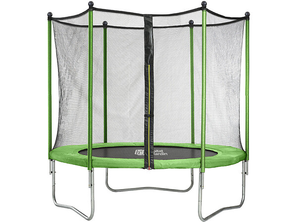 HABITAT ET JARDIN - Trampoline "Yoopi 2" - Ø 3.05 m - Vert - large