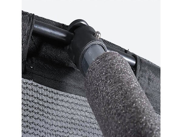 HABITAT ET JARDIN - Trampoline avec filet intérieur "jumper" - Ø 4,25 m - Gris - large