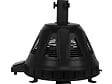 HABITAT ET JARDIN - Pied chauffant de parasol "Colas" 1500W - Noir - vignette