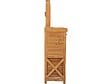 HABITAT ET JARDIN - Armoire de jardin en bois avec poubelle intégrée "Lou" - Marron - vignette