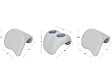 HABITAT ET JARDIN - Lot de 2 Appuie-têtes et 1 Porte-gobelet pour Spa - vignette