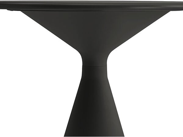 HABITAT ET JARDIN - Table haute bistro de jardin ⌀80 cm "Néora" - Noir - large