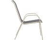 HABITAT ET JARDIN - Fauteuil jardin Textilène "Cordoba" - Phoenix - Gris clair - Lot de 4 - vignette