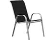 HABITAT ET JARDIN - Fauteuil jardin Textilène "Cordoba" - Phoenix - Noir - Lot de 4 - vignette