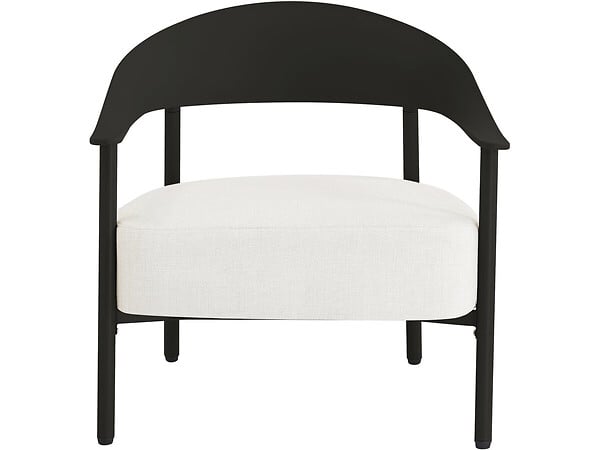 HABITAT ET JARDIN - Lot de 2 fauteuils de jardin en plastique et en métal "Céora" - Noir - large