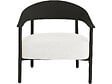 HABITAT ET JARDIN - Lot de 2 fauteuils de jardin en plastique et en métal "Céora" - Noir - vignette