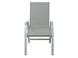 HABITAT ET JARDIN - Fauteuil jardin Alu/Textilène "Porto" - Phoenix - Gris clair - Lot de 2 - vignette