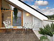 HABITAT ET JARDIN - Salon de jardin acapulco "Poli"- 2 places - Blanc - vignette