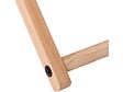HABITAT ET JARDIN - Lot de 2 transats en bois "Chilienne" - 107 x 56.5 x 81 cm - Ecru - vignette