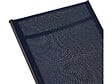HABITAT ET JARDIN - Lot de 2 Bains de soleil en métal avec accoudoirs "Farniente" - Bleu nuit - vignette