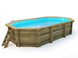 HABITAT ET JARDIN - Piscine bois " Palma 130 " - 7.57 x 4.07 x 1.31 m - vignette