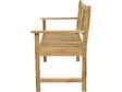 HABITAT ET JARDIN - Banc de jardin en bois 120 cm "Surabaya" - 2 places - Marron - vignette