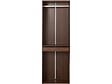 HABITAT ET JARDIN - Armoire avec penderie "Opéra" - 60 x 45 x 180 cm - Marron - vignette