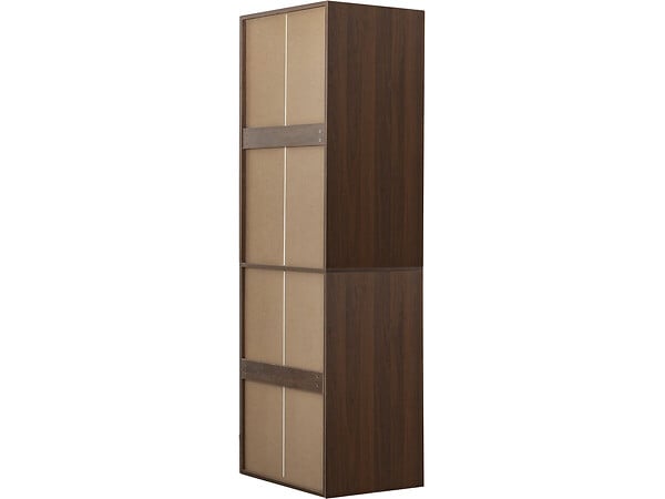 HABITAT ET JARDIN - Armoire avec penderie "Opéra" - 60 x 45 x 180 cm - Marron - large
