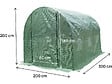 HABITAT ET JARDIN - Bâche pour serre tunnel de jardin "Lys" - 6 m² - 130g - Vert - vignette