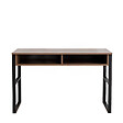 HABITAT ET JARDIN - Bureau en bois "Nove" - 120 x 60 x 75 cm - Noyer - vignette
