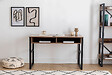 HABITAT ET JARDIN - Bureau en bois "Nove" - 120 x 60 x 75 cm - Noyer - vignette