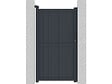 HABITAT ET JARDIN - Portillon aluminium "Maurice" - 101.2 x 180.9 cm - Gris - vignette