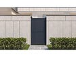 HABITAT ET JARDIN - Portillon aluminium "Maurice" - 101.2 x 180.9 cm - Gris - vignette