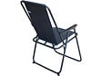 HABITAT ET JARDIN - Table et chaises de jardin avec parasol en métal "Convivia" - 4 places - Gris anthracite - vignette