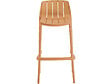 HABITAT ET JARDIN - Table et chaises hautes de bistrot empilables "Vaena" - 2 places - Orange - vignette